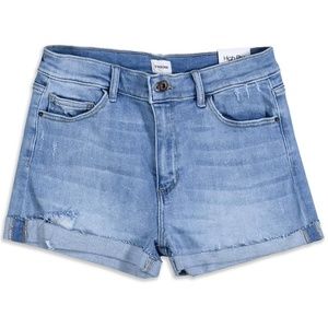 NWT High Rise / Distressed denim shorts